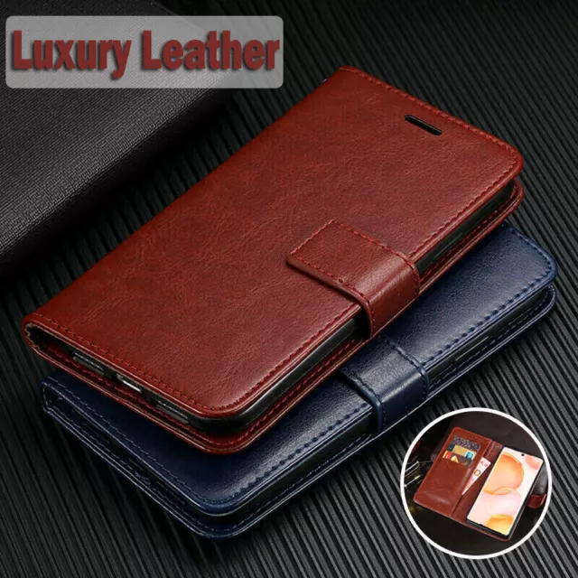 Case For Samsung Galaxy J4 J7 Plus A6 A7 A8 2018 Leather Flip Wallet Phone Cover