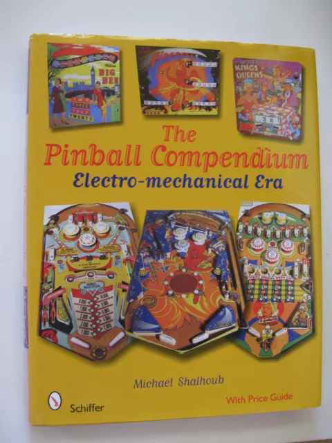 PINBALL COMPENDIUM; Electro-Mechanical Era (2008) US HC 1st  DJ protected