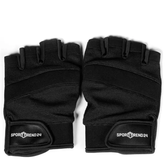 Trainingshandschuhe M schwarz | Fitnesshandschuhe Sporthandschuhe Handschuhe