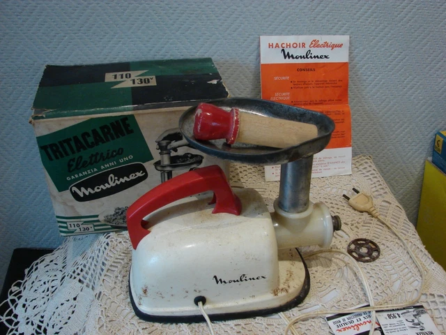 Couteau électrique Vintage Moulinex – Avec Boîte D'origine, état Fonctionnel