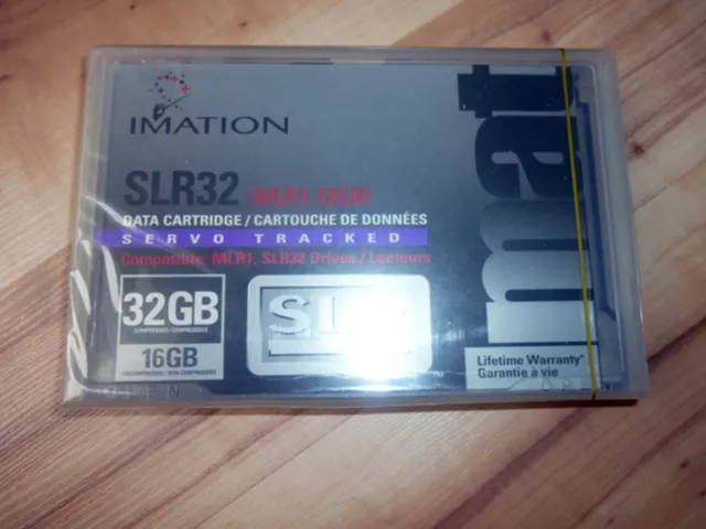 Imation SLR 32, 16/32 GB, Data Cartridge, Datenkassette, NEU & OVP