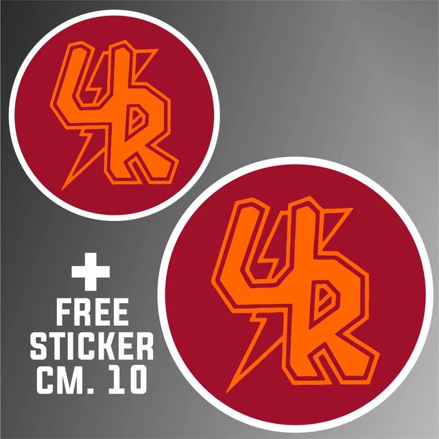 Opre Roma Sticker ROMA STICKER SPQR ultras sticker decal sticker + 1 FREE STICKER CM. 10 ...