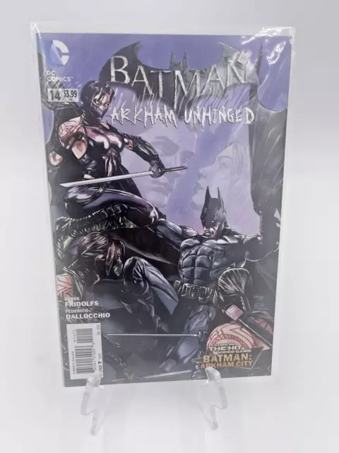 Batman Arkham Unhinged #14 DC Comics 2013 Video Game Series