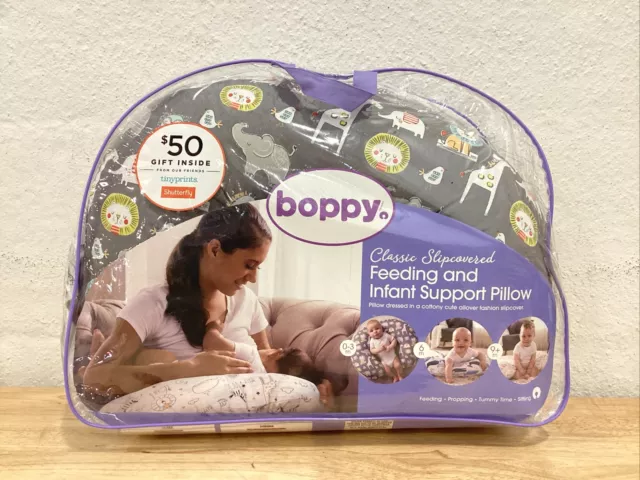 Boppy Nursing Pillow and Positioner - Sketch Slate