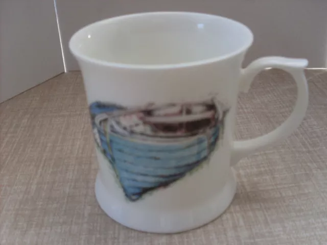 Scapa Studios Orkney  Rowing Boat Mug .. By Elaine Henderson