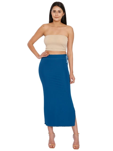 Parjai Premium Zurich Lycra Saree Shapewear Petticoat Shape Wear Dress for Saree