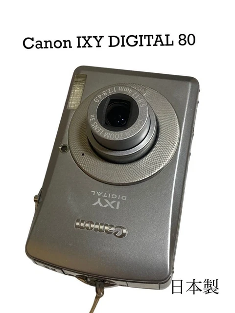 CANON IXY DIGITAL 80 Silver NTSC-J Tested with Accessories £164.30