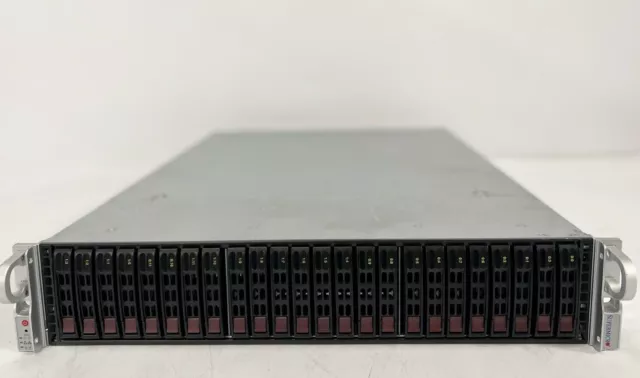Supermicro CSE-216-X10DRI-T4+ SuperServer V4 konfigurierbarer 24SFF 2U Rack-Server