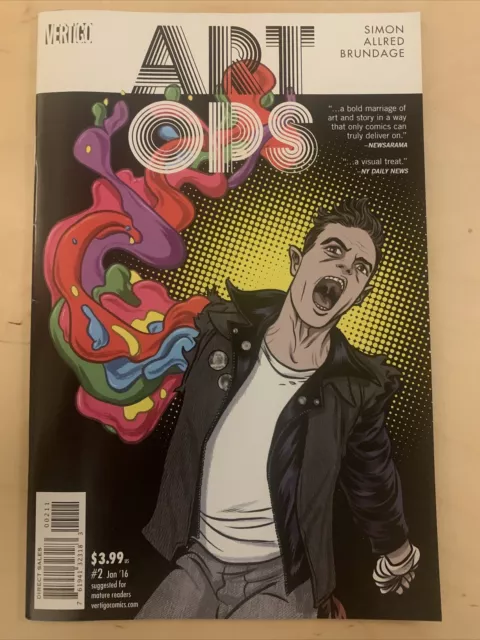 Art Ops #2, DC / Vertigo Comics, January 2016, NM