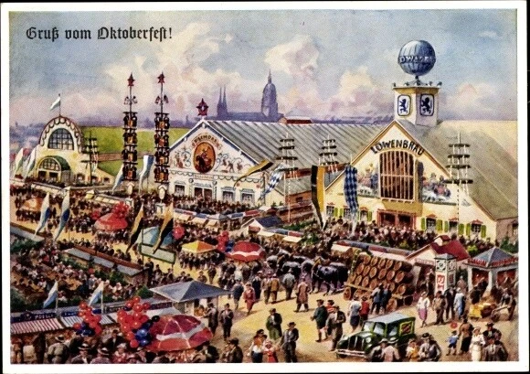 Ak München Bayern, Oktoberfest - 3288473