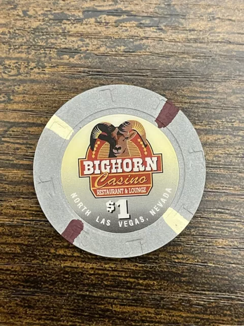 Bighorn Casino Las Vegas $1 Casino Chip