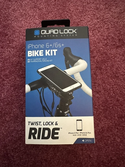 NEW Quad Lock Bike Kit for iPhone 6 Plus / 6s Plus QLK-BKE-I6PLUS - NEW Quad Lock Bike Kit for iPhone 6 Plus / 6s Plus QLK-BKE-I6PLUS -