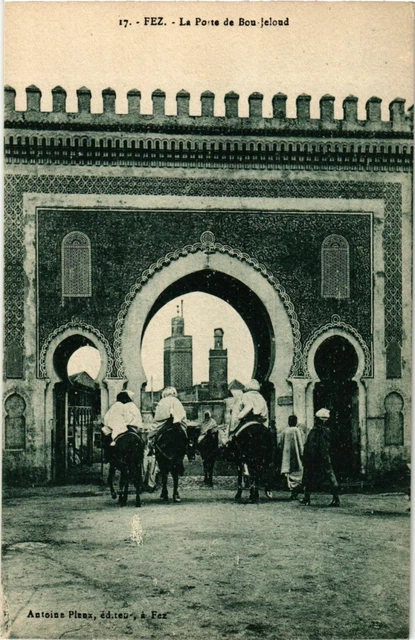 CPA AK MAROC FEZ - La Porte de BOU-Jeloud (219782)