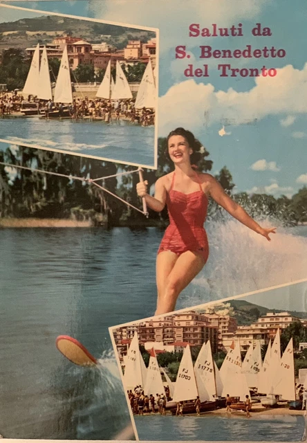 Cartolina San Benedetto del Tronto Ascoli Piceno viaggiata