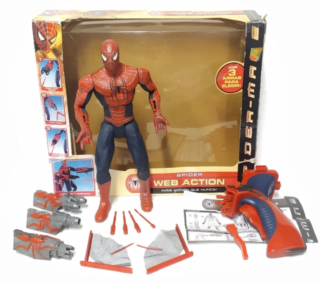 DEFAUT figurine marvel 2004 spiderman Toybiz spider man