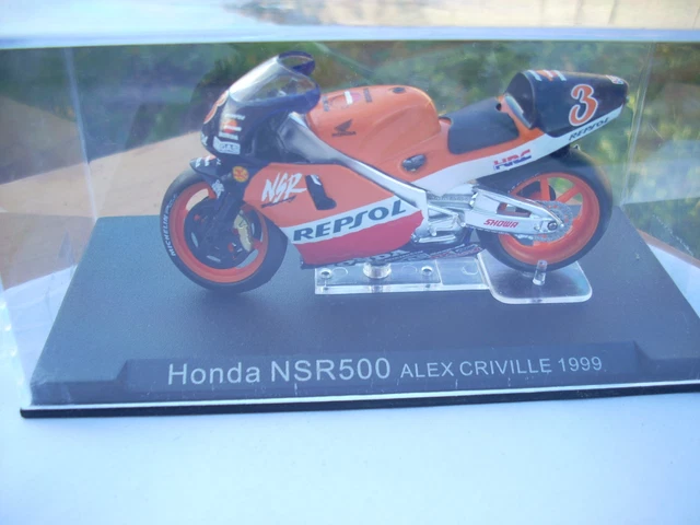 Moto GP Altaya 1/12 - Honda NSR500 Alex Crivillé 1999 N°3 - Occasion Avec Boîte