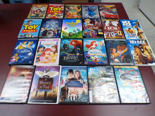 DISNEY/PIXAR DVD LOT OF 20 plus 2 Ice Age £37.44 - PicClick UK