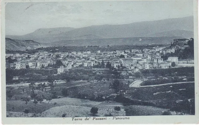 Pescara - Torre de' Passeri - Panorama - fp vg 1939