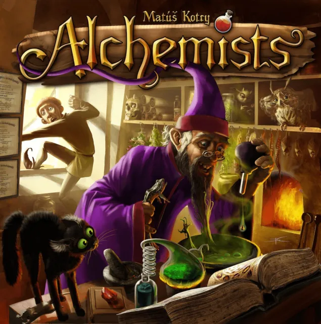 Alchemists Board Game - New In Box & Factory Sealed - Free S&H!  