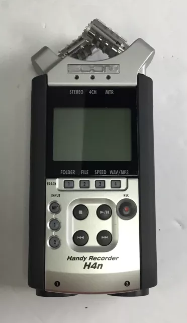 Zoom H4n Pro Portable Handy Recorder with Case - Black/silver