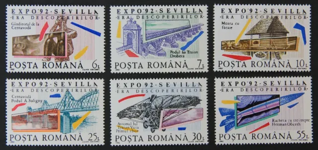 Rumänien, Mi.Nr. 4816-4821 (Jahr 1992) postfrisch