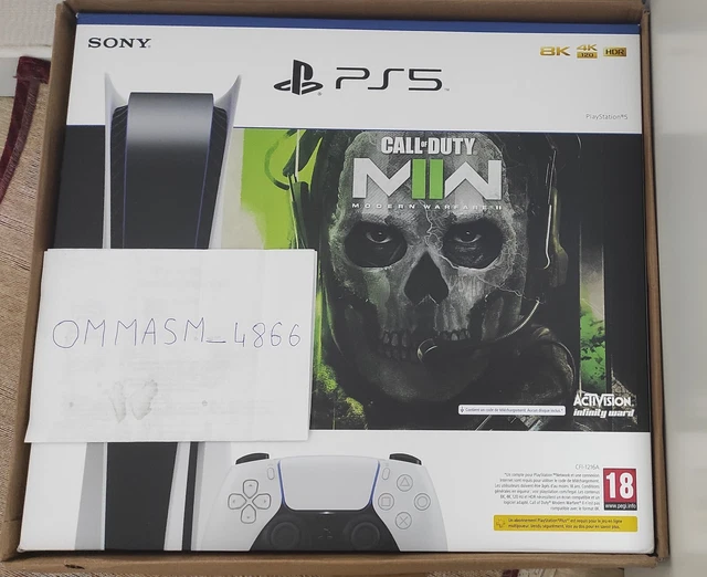 Console playstation 5 Édition Standard + jeux Call Of Duty NEUF