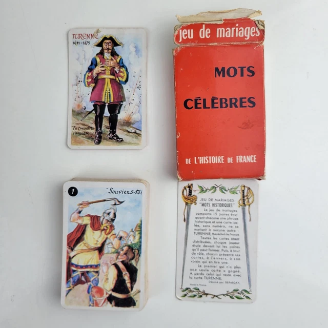 Jeu De Tarot Catel & Farcy - Publicitaire Suze - Complet - Années 50/60