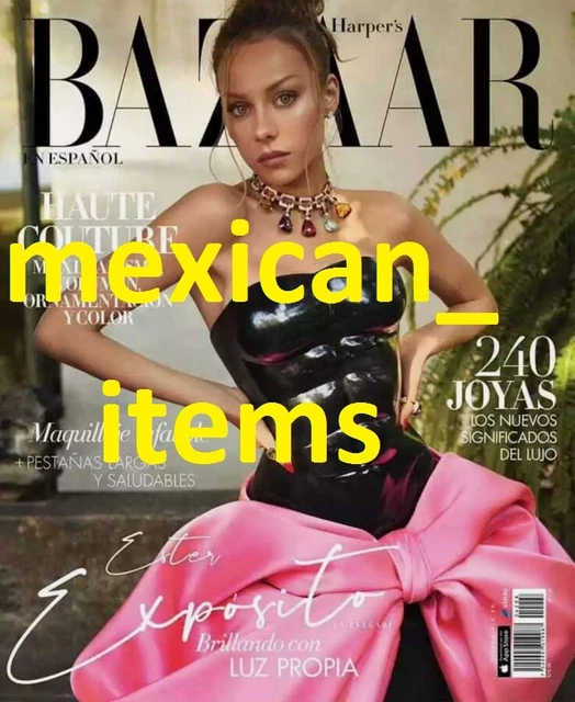 NEW ESTER EXPOSITO Harper's Bazaar Mexican Magazine 2021 Mexico Spanish