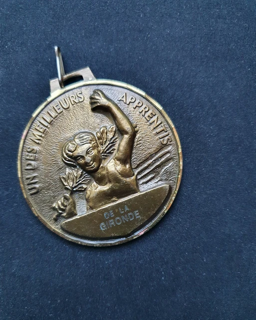 Médaille Bronze - Concours Apprentis Coiffeurs Yvelines 1988 - Original