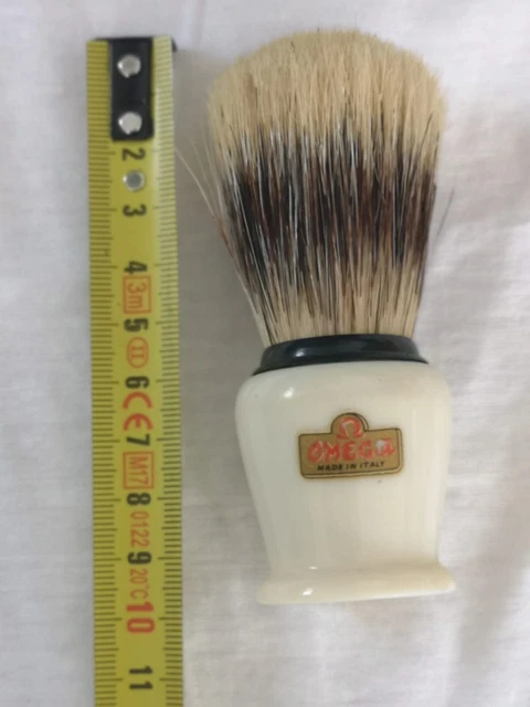 Set 2 Pennelli da Barba Omega Vintage