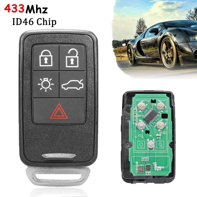 Ciondolo chiave con chip ID46 per auto telecomandate Volvo chl chiave