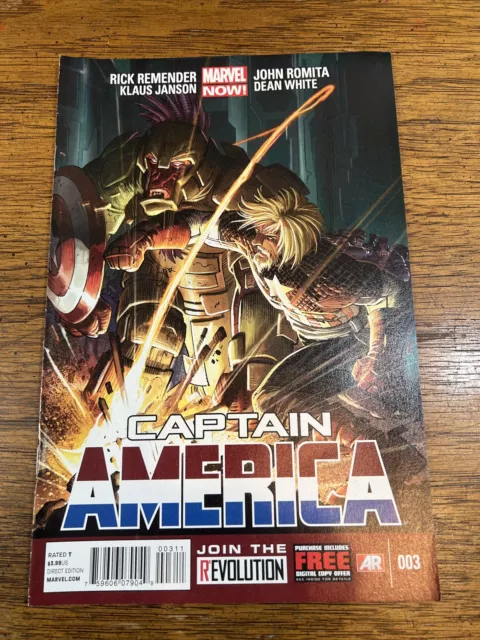 Captain America #3 (2013 Marvel) Free Ship at $49+