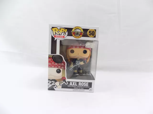 Damaged Axl Rose 50 Guns 'N' Roses Funko Pop Figure