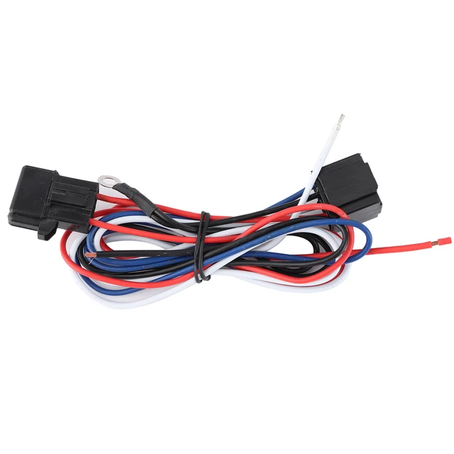 Car Radiator Cooling Fan Relay Kit Thermostat Temperature Switch Automobile