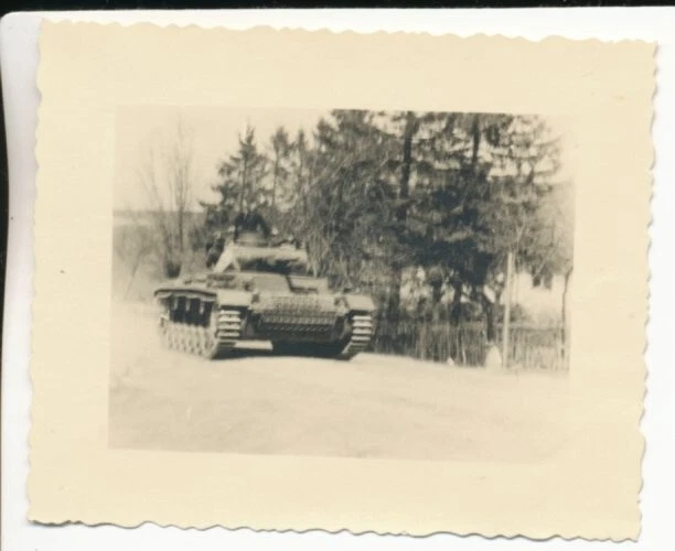 FOTO SOLDATEN PANZER III Reval? Tallin Estland BeobachtungsAbteilung