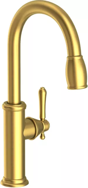 Newport Brass 1030-5103/04 Satin Brass East Linear Kitchen Faucet