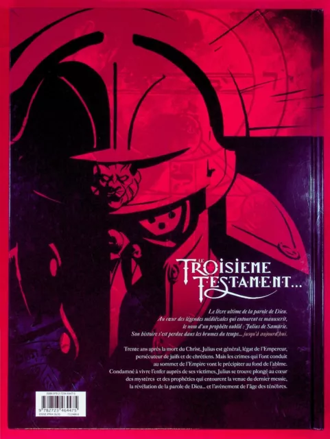 Le troisième testament - Julius T. 1 - E.O. -2010- Alice - Dorison - ED. Glénat 2