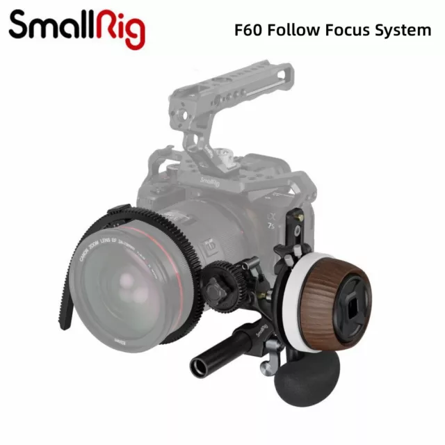 SmallRig Follow Focus F60 for Canon Nikon Sony DSLR Cinema Camera- 3850