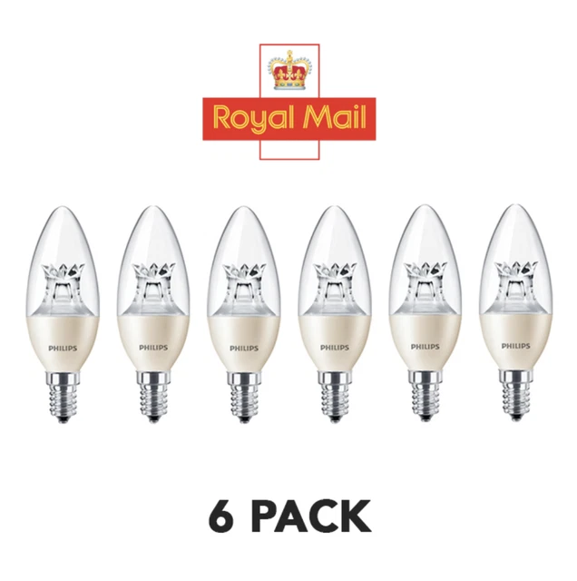 6x Candle SES / E14 LED - Halogen Ersatz 25W Birne Lampe dimmbar 250lm