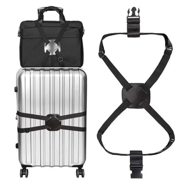 Travel luggage Strap Suitcase Belt Elastic Telescopic Travel Bag Belt Suitcase