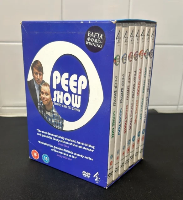 PEEP SHOW THE Complete Box Set Series 1-9 Comedy DVD Great