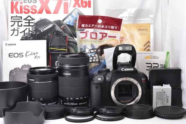 【値下げ中】Canon EOS KISS X7 double zoom kit CANON EOS Kiss X7 ダブルズームキット 価格比較 - 価格.com