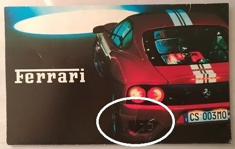 Ferrari   Maserati CORNES Small Catalog (15x24cm) Challenge Stradale 360 moden