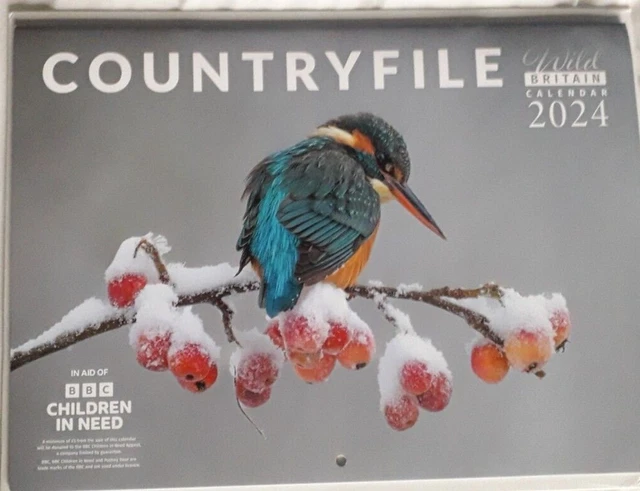 BBC COUNTRYFILE CALENDAR 2024 Wild Britain New £6.50 - PicClick UK
