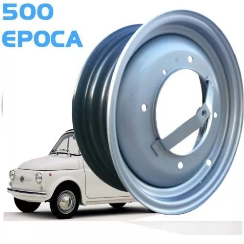 Roue Jante de Roue Fer Nouveau pour Fiat 500 F - L Wheels de Collection