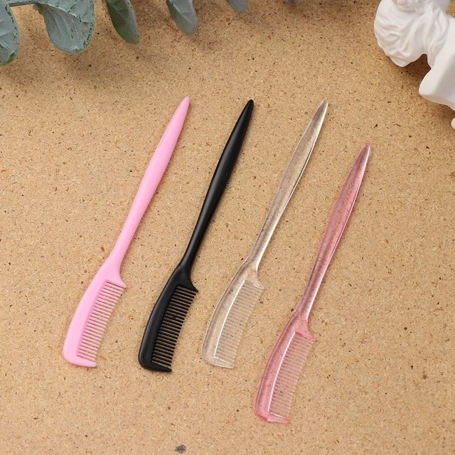 Mini Doll Accessories Plastic Comb Eyelash Eyebrow Combs Dollhouse Decorations