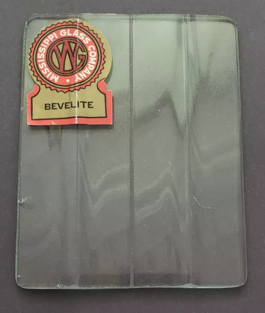 Vintage Mississippi Glass Co. Salesman Sample Bevelite