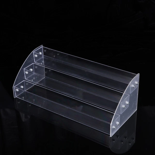 Campione smalto contenitore multistrato organizer oggetti di bellezza trasparenti