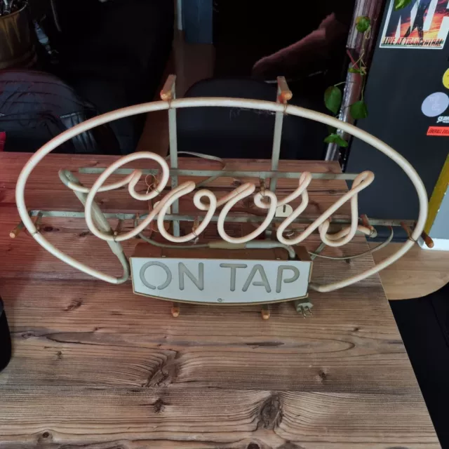 COORS NEON LIGHT USA Sehr Alt Sammlerstück