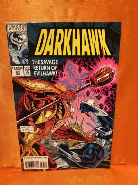 Darkhawk #41 - Marvel Comics 1994 Low Print Rare -